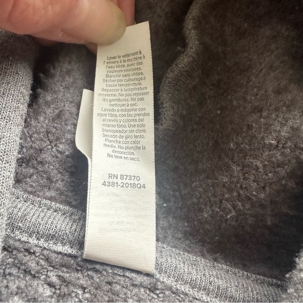 Bella Canvas‎ Gray Hoodie with Vintage Graphic - Picture 7 of 7